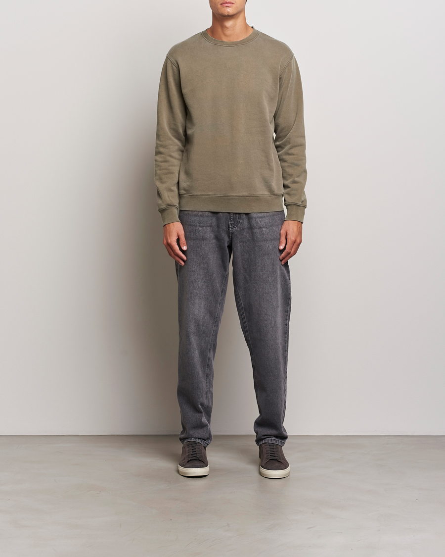 Herre | Trøjer | Colorful Standard | Classic Organic Crew Neck Sweat Misty Brown