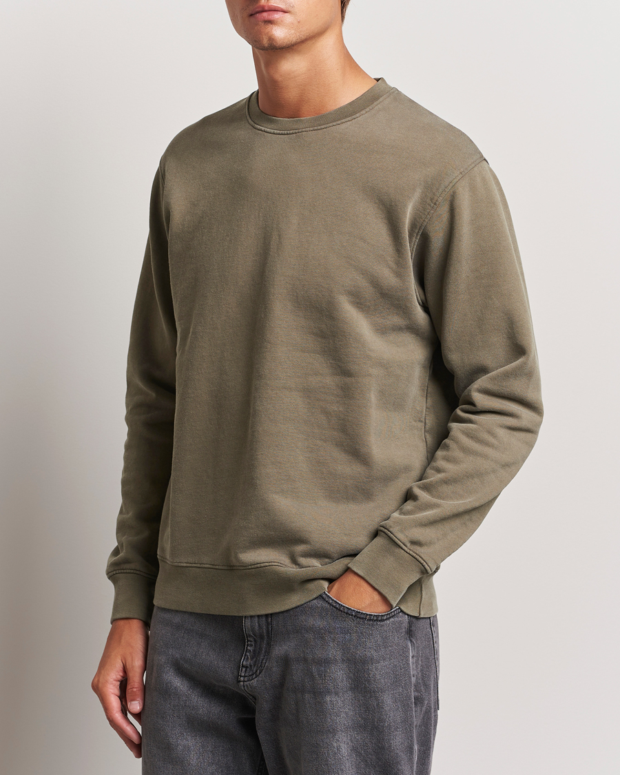 Herre | Trøjer | Colorful Standard | Classic Organic Crew Neck Sweat Misty Brown