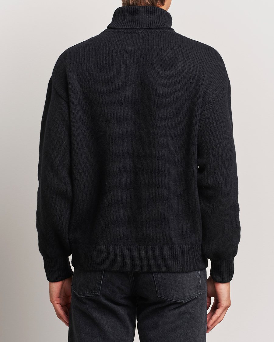 Herre | Trøjer | Colorful Standard | Merino Wool Turtleneck Deep Black