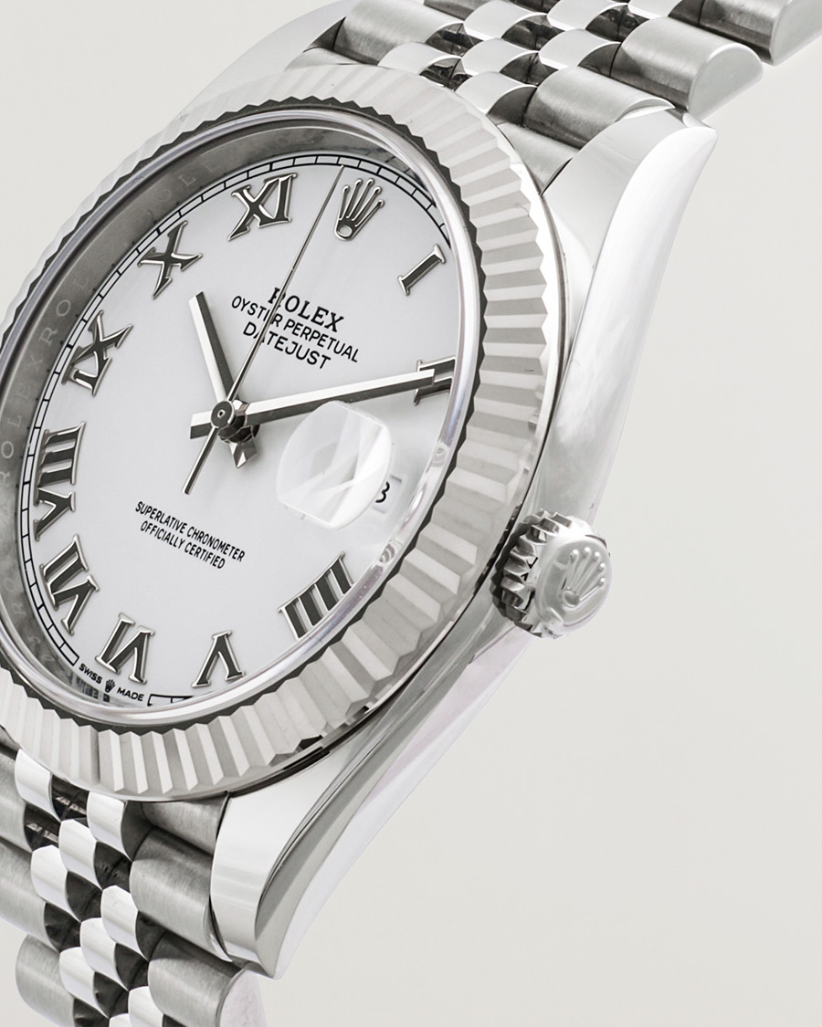 Herre | Rolex Pre-Owned Datejust 41 126334 Silver | Rolex Pre-Owned | Datejust 41 126334 Silver