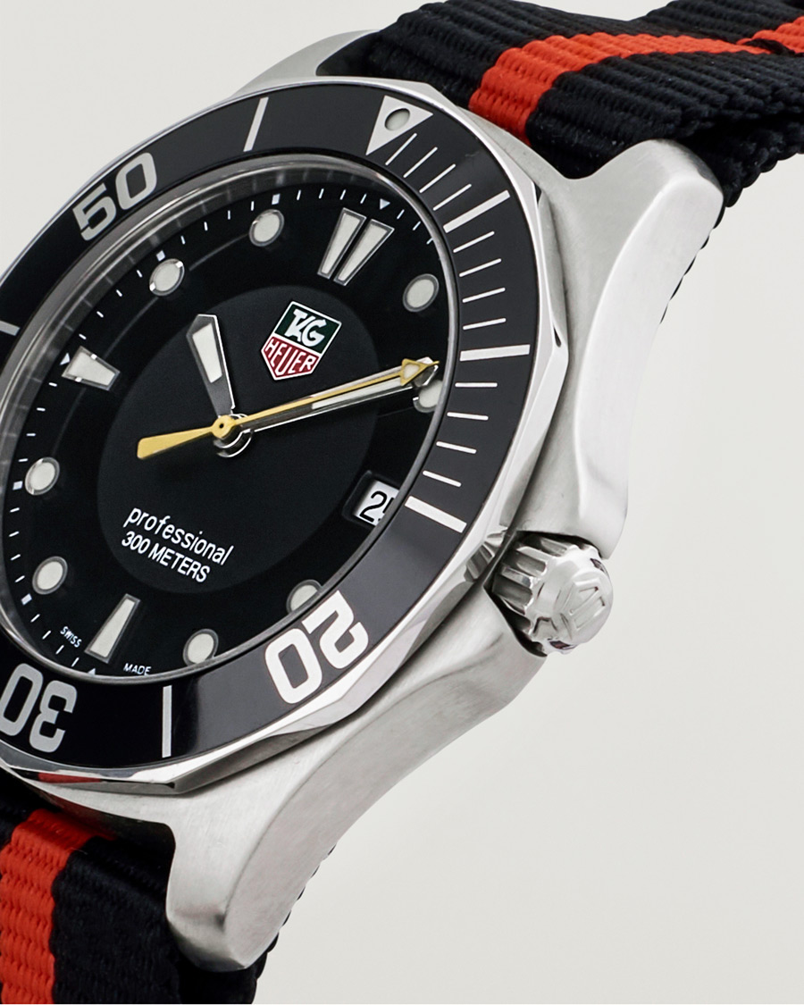Herre | Tag Heuer Pre-Owned Aquaracer WAB1110 Silver | Tag Heuer Pre-Owned | Aquaracer WAB1110 Silver