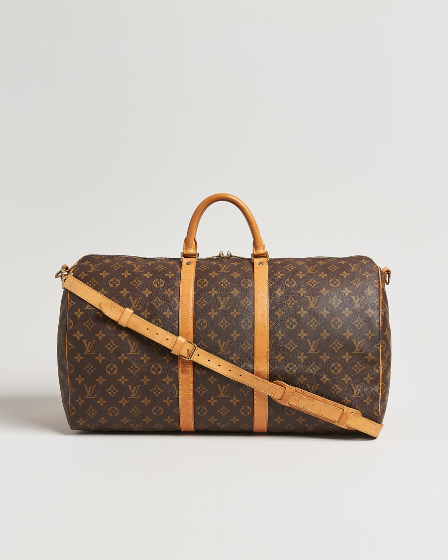Herre | Louis Vuitton Pre-Owned Keepall Bandoulière 55 Monogram | Louis Vuitton Pre-Owned | Keepall Bandoulière 55 Monogram