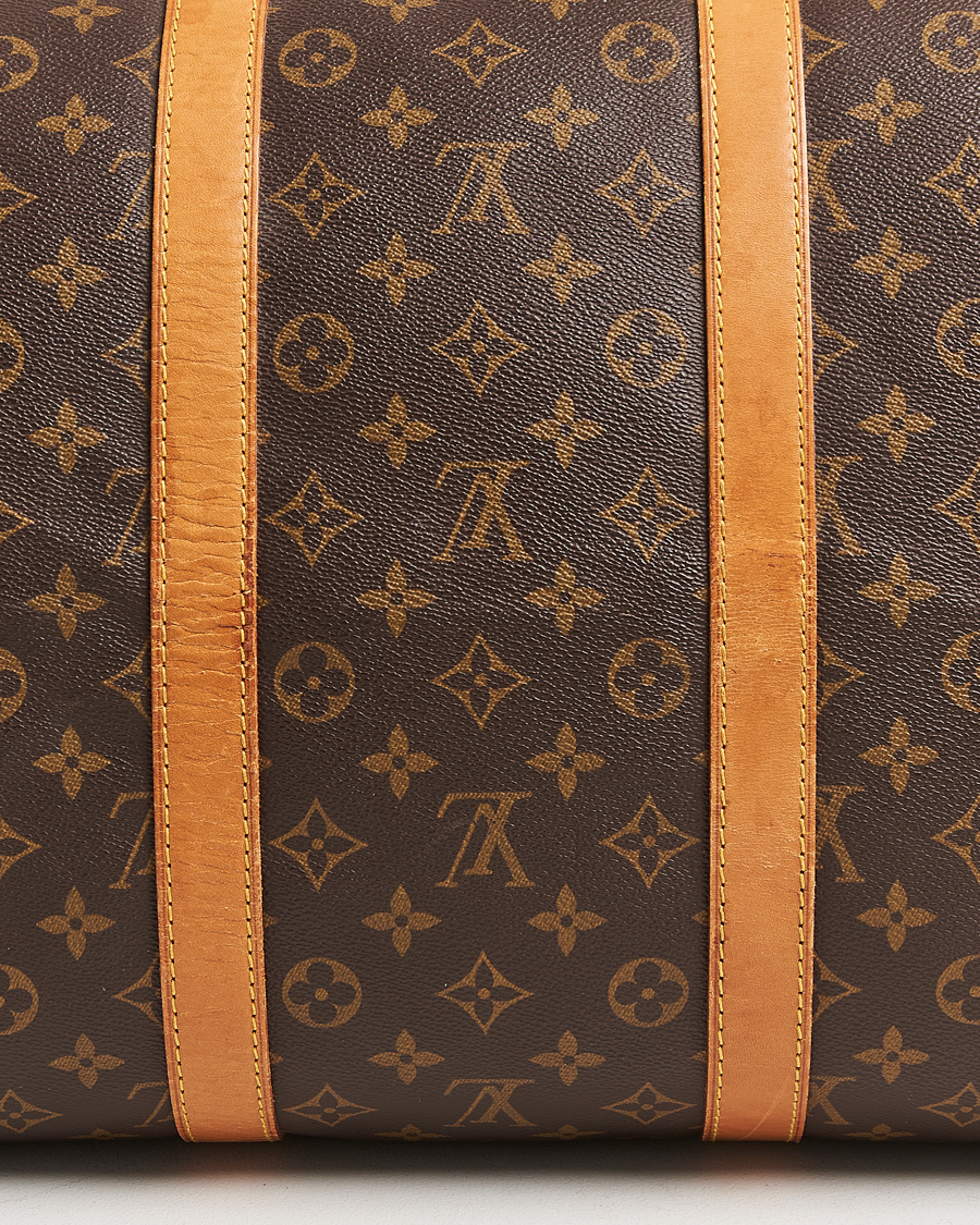 Herre | Louis Vuitton Pre-Owned Keepall Bandoulière 55 Monogram | Louis Vuitton Pre-Owned | Keepall Bandoulière 55 Monogram