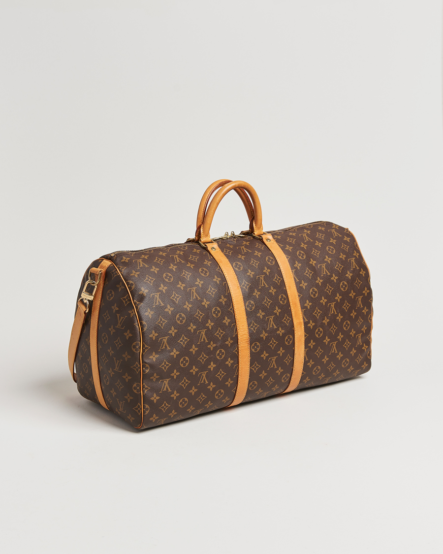 Herre | Louis Vuitton Pre-Owned Keepall Bandoulière 55 Monogram | Louis Vuitton Pre-Owned | Keepall Bandoulière 55 Monogram