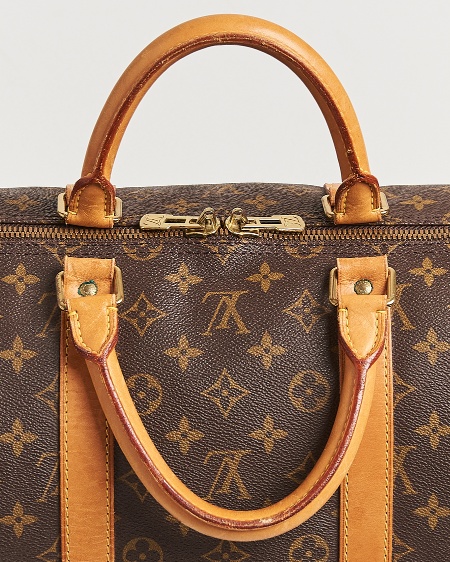 Herre | Louis Vuitton Pre-Owned Keepall Bandoulière 55 Monogram | Louis Vuitton Pre-Owned | Keepall Bandoulière 55 Monogram