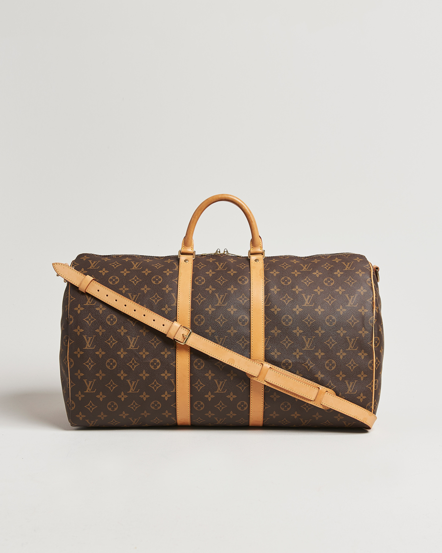 Herre | Louis Vuitton Pre-Owned Keepall Bandoulière 55 Monogram | Louis Vuitton Pre-Owned | Keepall Bandoulière 55 Monogram