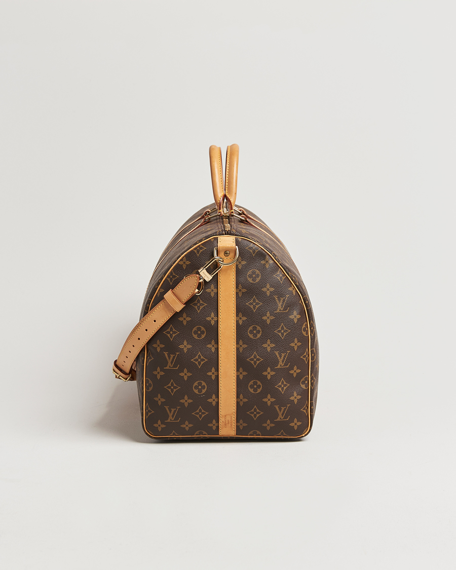 Herre | Louis Vuitton Pre-Owned Keepall Bandoulière 55 Monogram | Louis Vuitton Pre-Owned | Keepall Bandoulière 55 Monogram