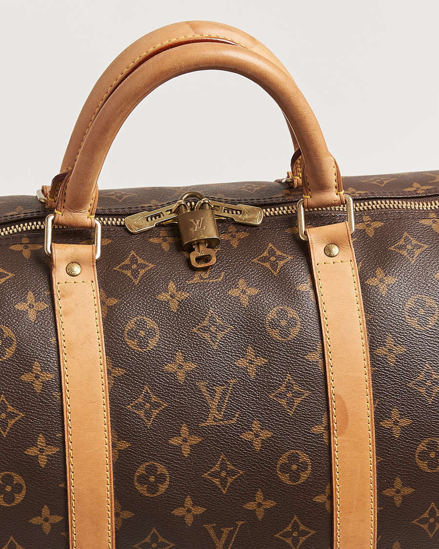 Herre | Louis Vuitton Pre-Owned Keepall Bandoulière 60 Monogram | Louis Vuitton Pre-Owned | Keepall Bandoulière 60 Monogram