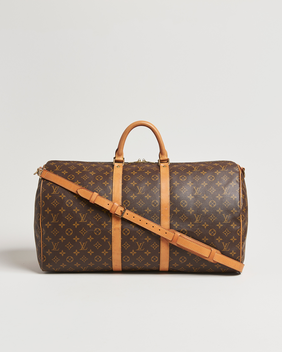 Herre | Louis Vuitton Pre-Owned Keepall Bandoulière 55 Monogram | Louis Vuitton Pre-Owned | Keepall Bandoulière 55 Monogram