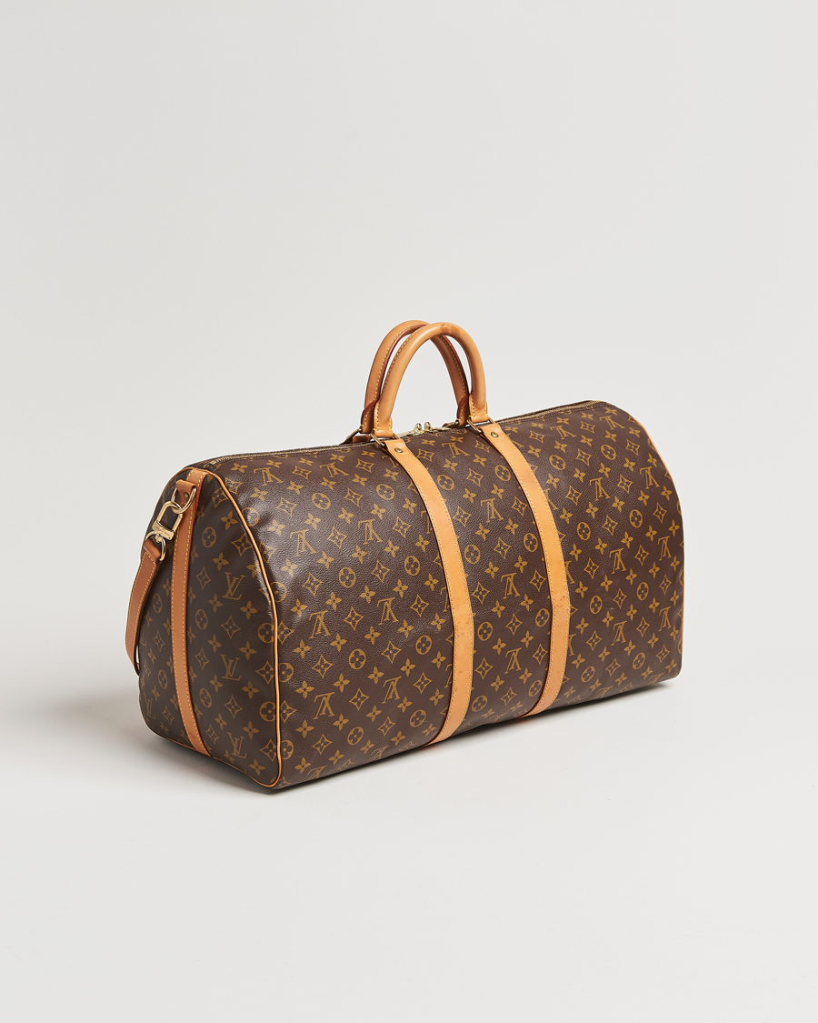 Herre | Louis Vuitton Pre-Owned Keepall Bandoulière 55 Monogram | Louis Vuitton Pre-Owned | Keepall Bandoulière 55 Monogram
