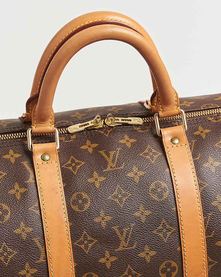 Herre | Louis Vuitton Pre-Owned Keepall Bandoulière 55 Monogram | Louis Vuitton Pre-Owned | Keepall Bandoulière 55 Monogram