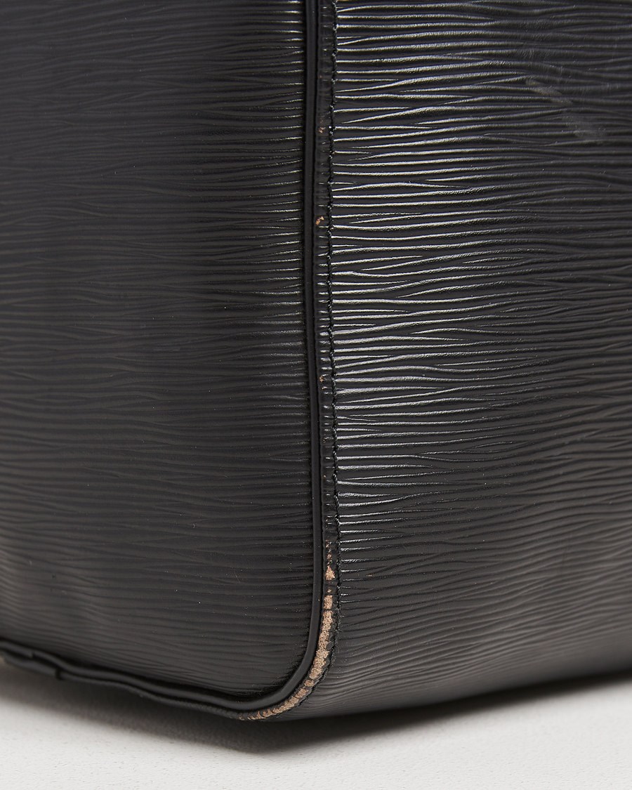 Herre | Louis Vuitton Pre-Owned Keepall 45 Epi Leather Travel Bag Black | Louis Vuitton Pre-Owned | Keepall 45 Epi Leather Travel Bag Black