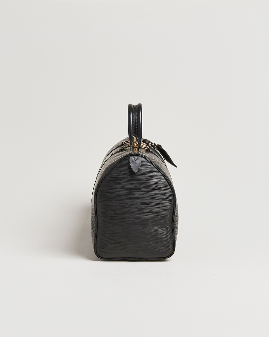 Herre | Louis Vuitton Pre-Owned Keepall 45 Epi Leather Travel Bag Black | Louis Vuitton Pre-Owned | Keepall 45 Epi Leather Travel Bag Black