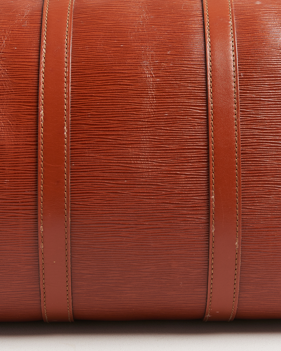 Herre | Louis Vuitton Pre-Owned Keepall 50 Epi Leather Travel Bag Brown | Louis Vuitton Pre-Owned | Keepall 50 Epi Leather Travel Bag Brown