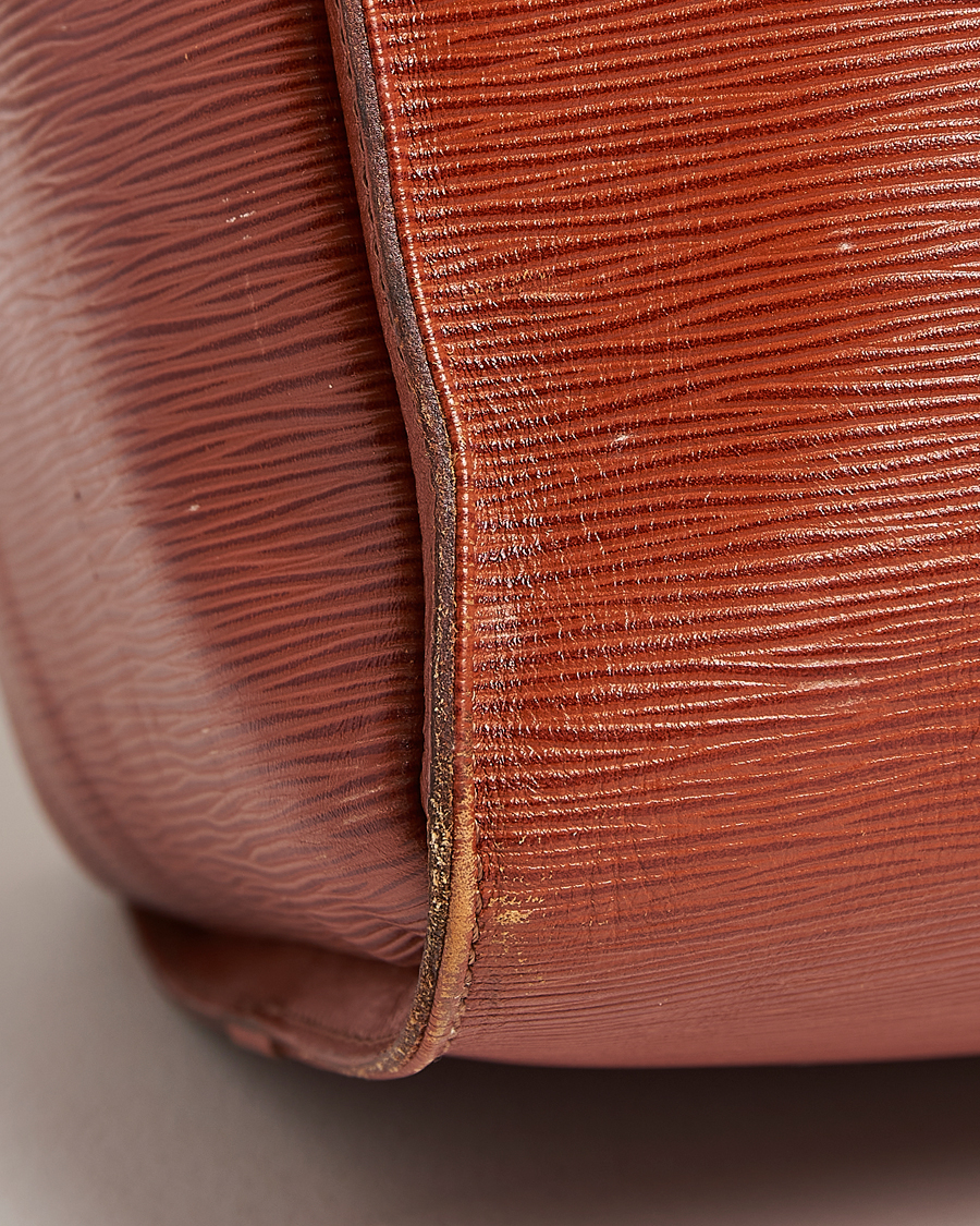 Herre | Louis Vuitton Pre-Owned Keepall 50 Epi Leather Travel Bag Brown | Louis Vuitton Pre-Owned | Keepall 50 Epi Leather Travel Bag Brown