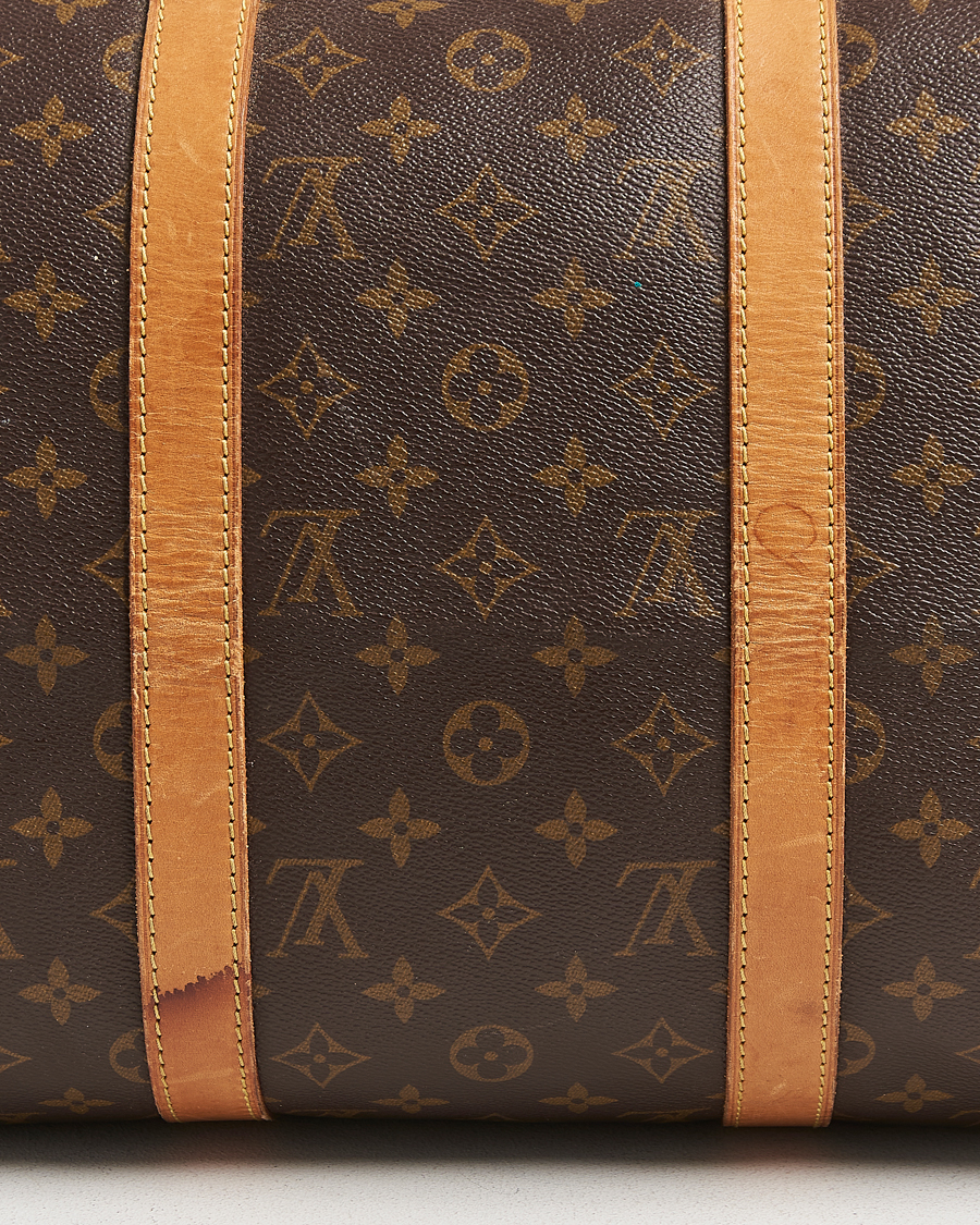 Herre | Louis Vuitton Pre-Owned Keepall 50 Bag Monogram | Louis Vuitton Pre-Owned | Keepall 50 Bag Monogram