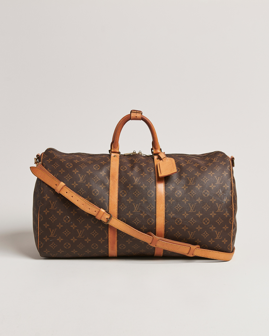 Herre | Louis Vuitton Pre-Owned Keepall Bandoulière 55 Monogram | Louis Vuitton Pre-Owned | Keepall Bandoulière 55 Monogram