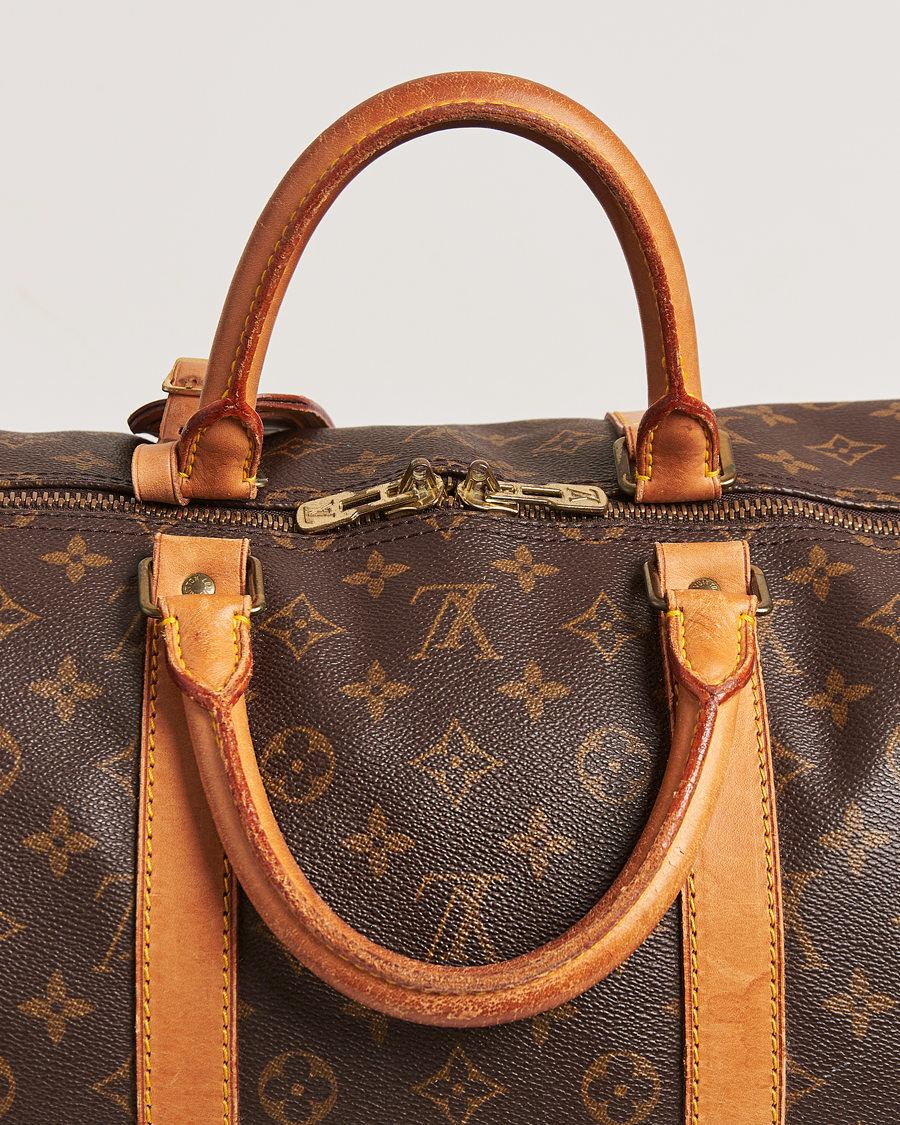 Herre | Louis Vuitton Pre-Owned Keepall Bandoulière 55 Monogram | Louis Vuitton Pre-Owned | Keepall Bandoulière 55 Monogram