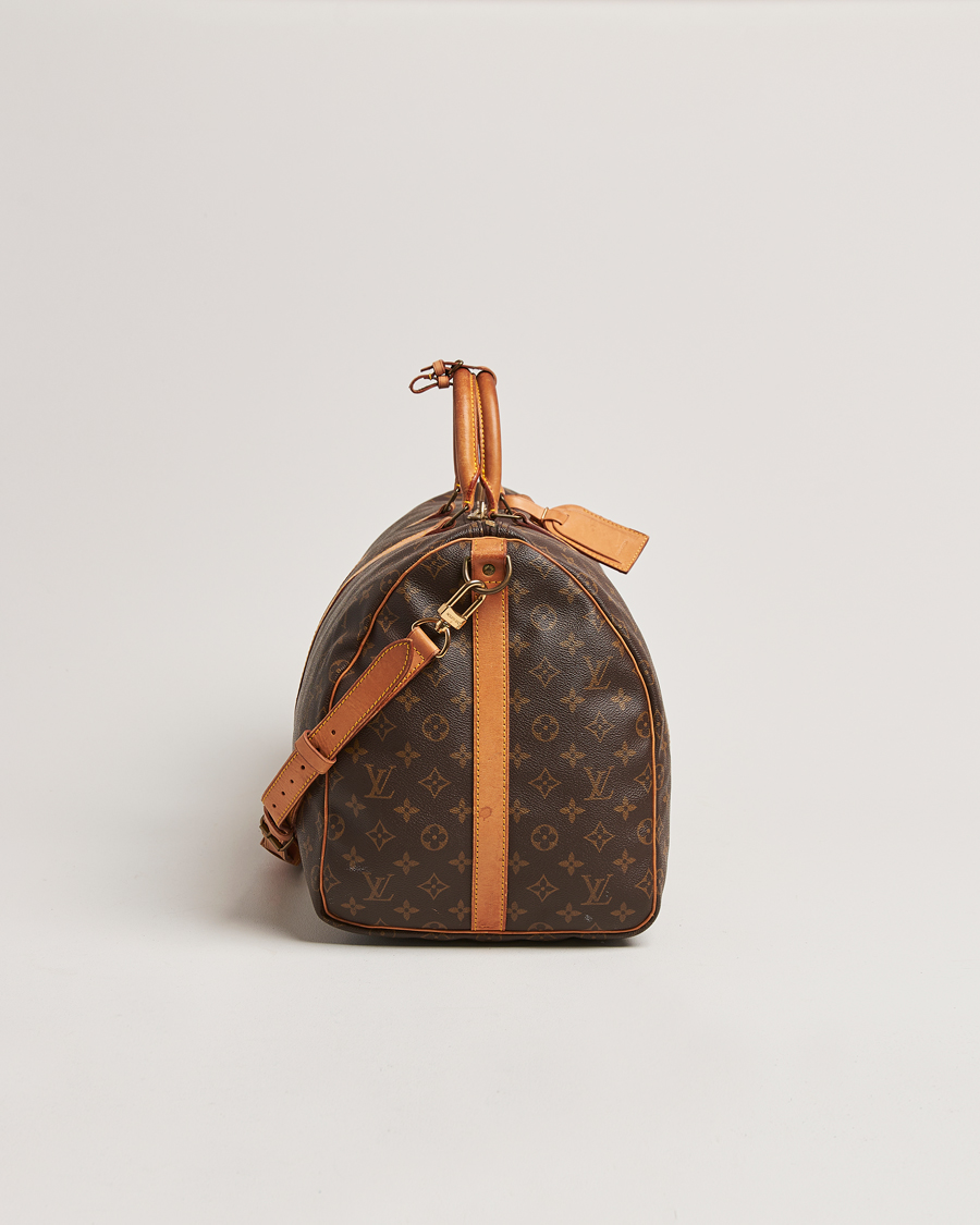 Herre | Louis Vuitton Pre-Owned Keepall Bandoulière 55 Monogram | Louis Vuitton Pre-Owned | Keepall Bandoulière 55 Monogram