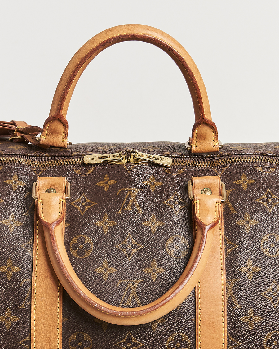 Herre | Louis Vuitton Pre-Owned Keepall 55 Bag Monogram | Louis Vuitton Pre-Owned | Keepall 55 Bag Monogram