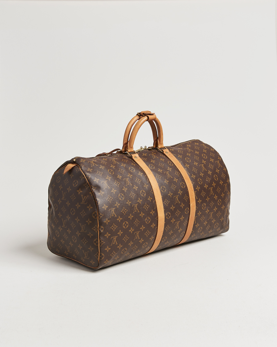 Herre | Louis Vuitton Pre-Owned Keepall 55 Bag Monogram | Louis Vuitton Pre-Owned | Keepall 55 Bag Monogram