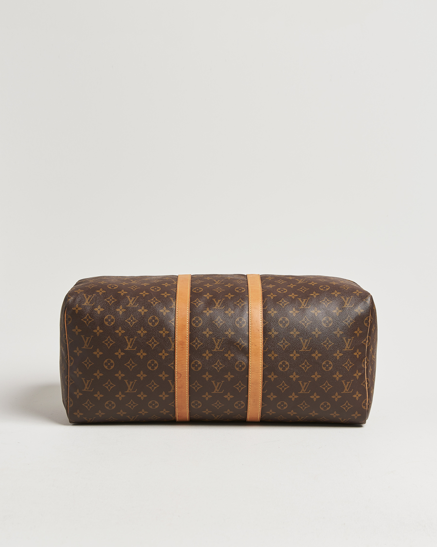Herre | Louis Vuitton Pre-Owned Keepall 55 Bag Monogram | Louis Vuitton Pre-Owned | Keepall 55 Bag Monogram