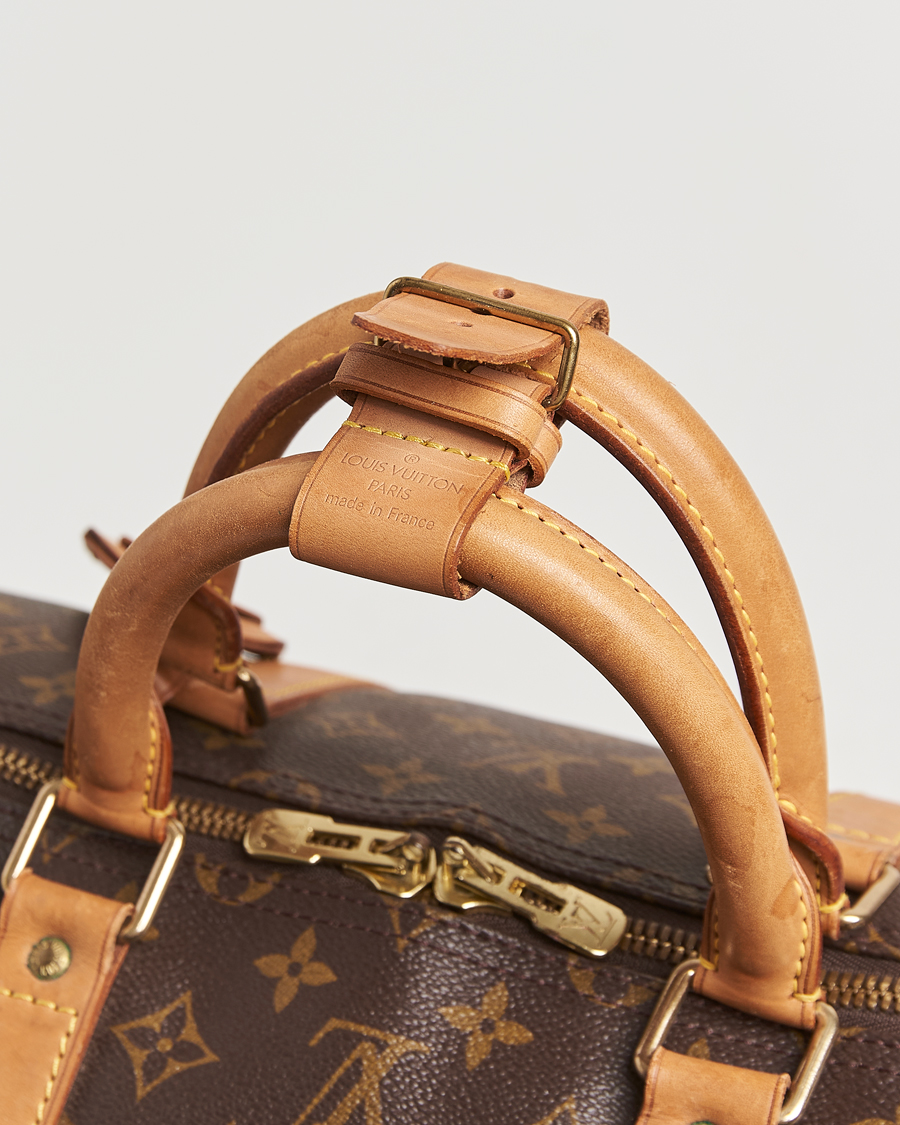 Herre | Louis Vuitton Pre-Owned Keepall 55 Bag Monogram | Louis Vuitton Pre-Owned | Keepall 55 Bag Monogram