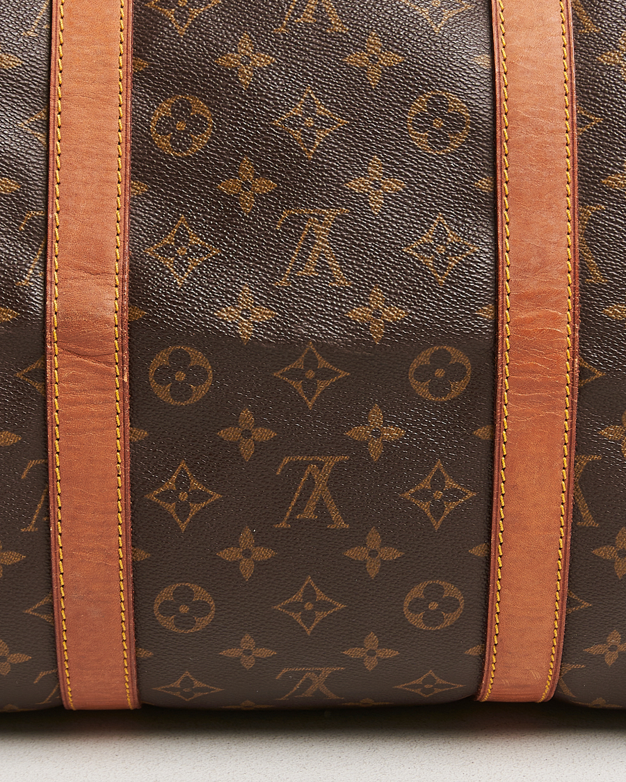 Herre | Louis Vuitton Pre-Owned Keepall 55 Bag Monogram | Louis Vuitton Pre-Owned | Keepall 55 Bag Monogram