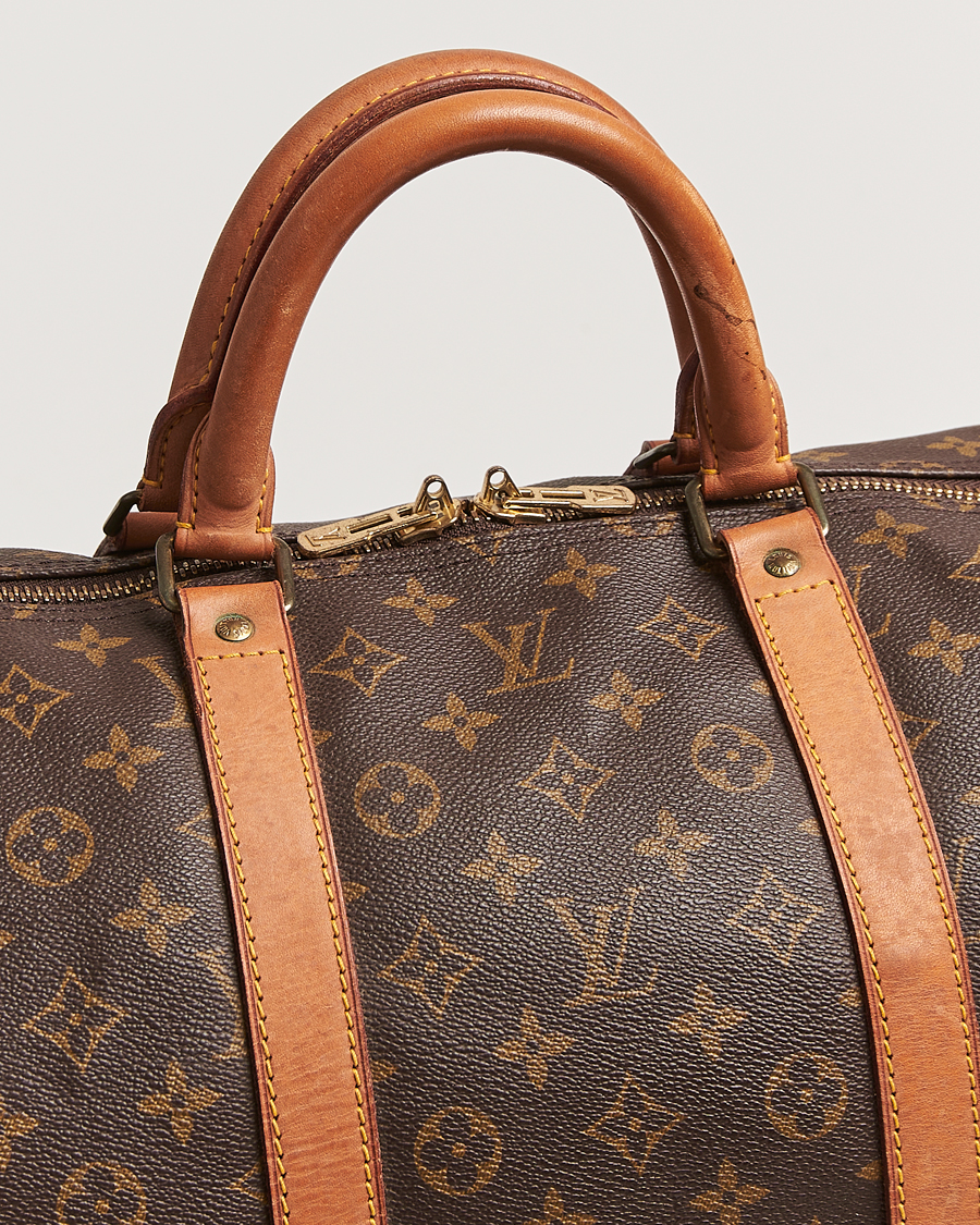 Herre | Louis Vuitton Pre-Owned Keepall 55 Bag Monogram | Louis Vuitton Pre-Owned | Keepall 55 Bag Monogram