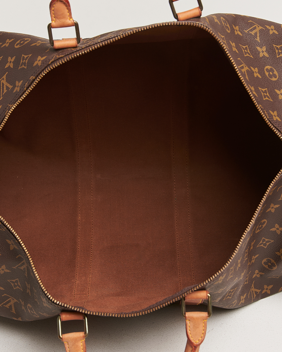 Herre | Louis Vuitton Pre-Owned Keepall 55 Bag Monogram | Louis Vuitton Pre-Owned | Keepall 55 Bag Monogram
