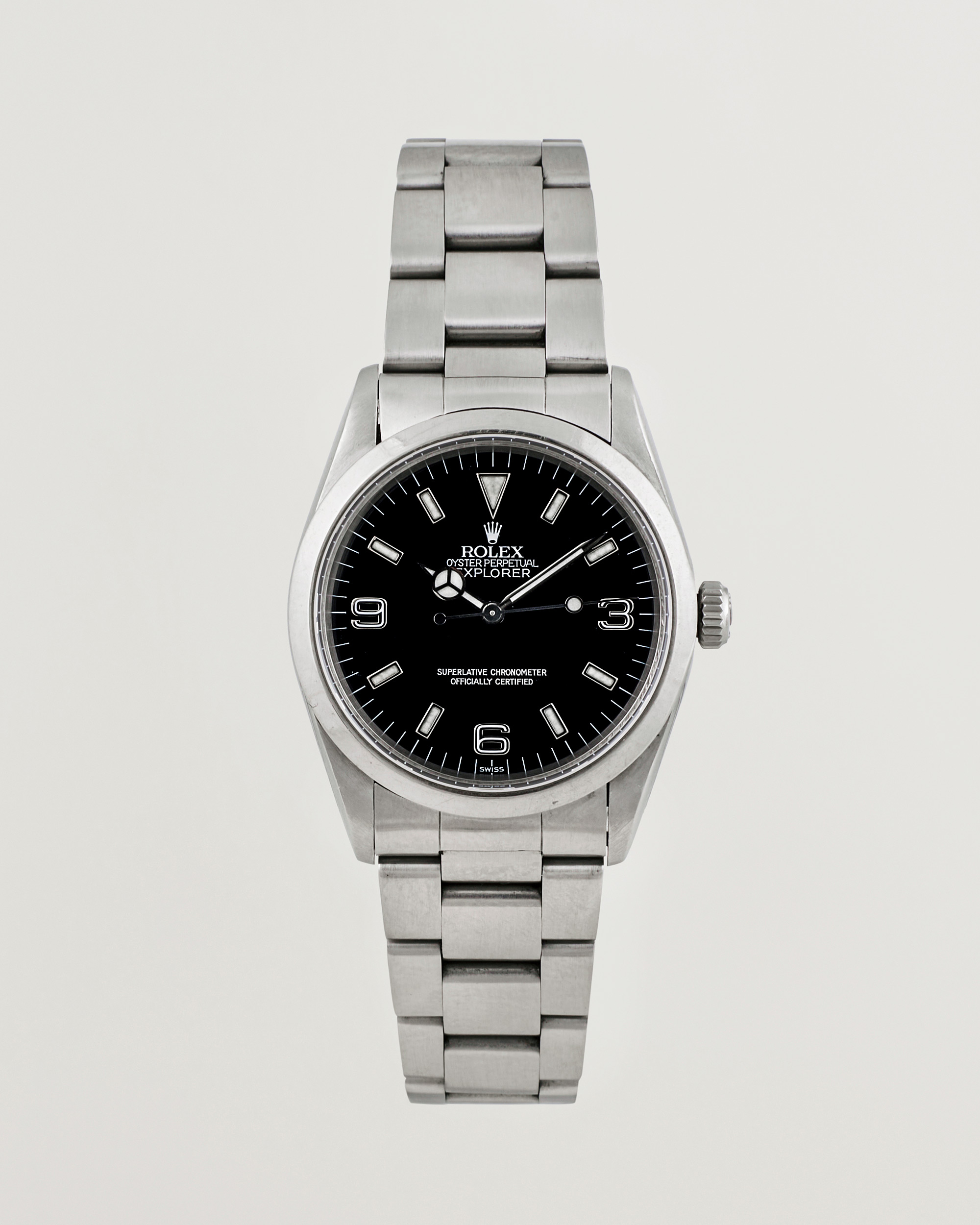 Herre | Rolex Pre-Owned Explorer 14270 Silver | Rolex Pre-Owned | Explorer 14270 Silver