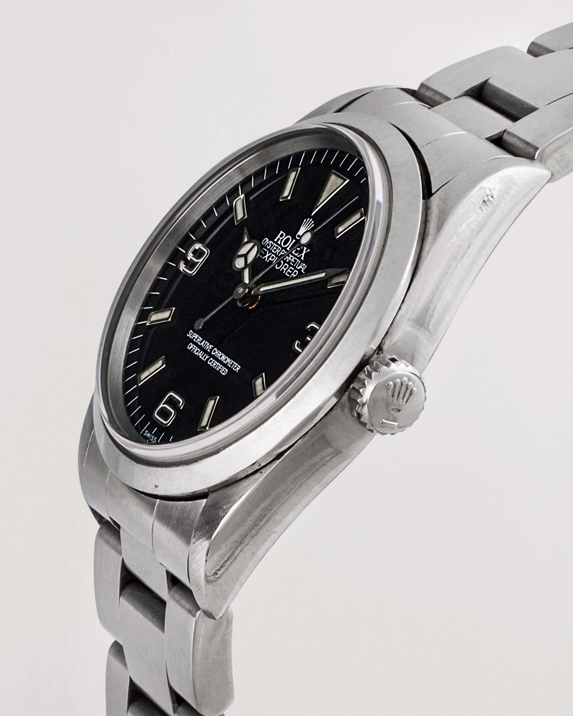 Herre | Rolex Pre-Owned Explorer 14270 Silver | Rolex Pre-Owned | Explorer 14270 Silver