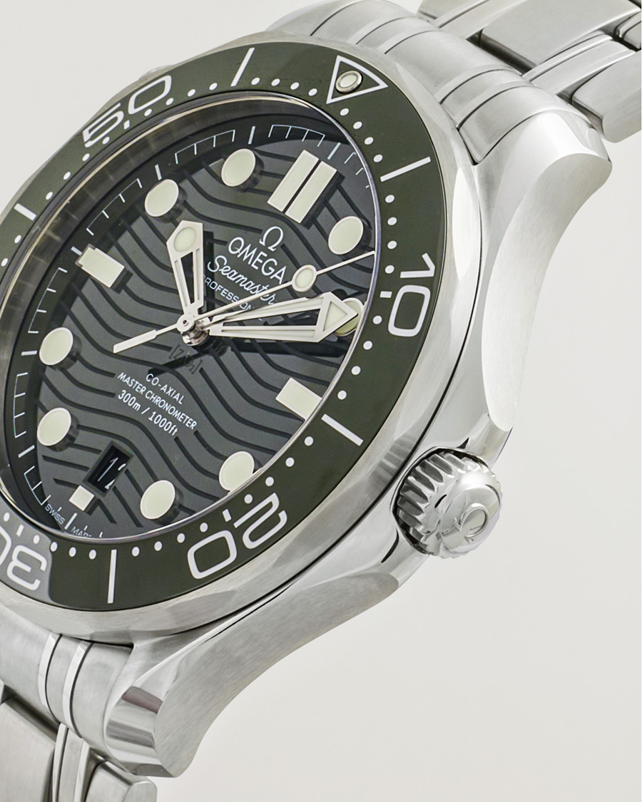 Herre | Omega Pre-Owned Seamaster Diver 300M Green | Omega Pre-Owned | Seamaster Diver 300M Green