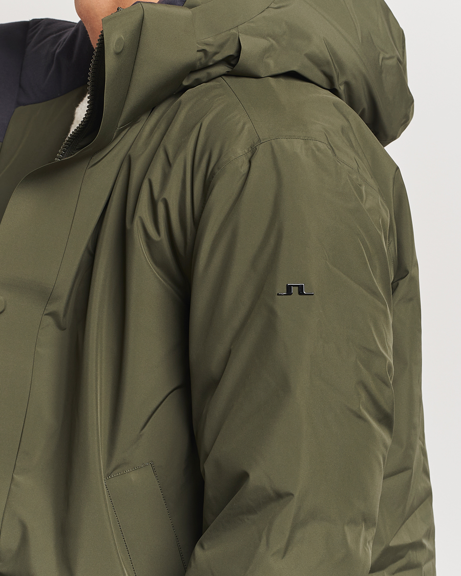 Herre | Jakker | J.Lindeberg | Alon Down Parka Forest Green