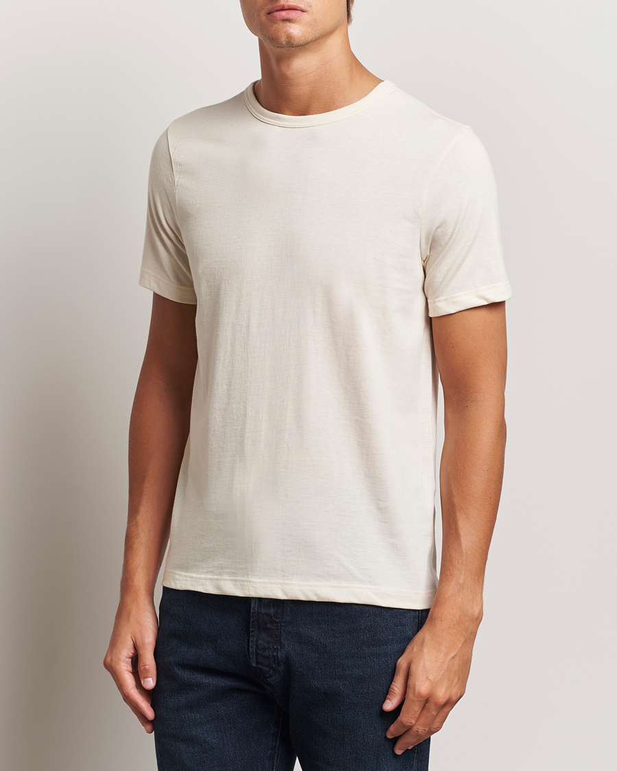 Herre | T-Shirts | Merz b. Schwanen | 1950s Classic Loopwheeled Nature