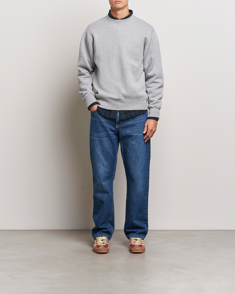 Herre | Trøjer | BEAMS PLUS | Japanese Cotton Sweatshirt Grey