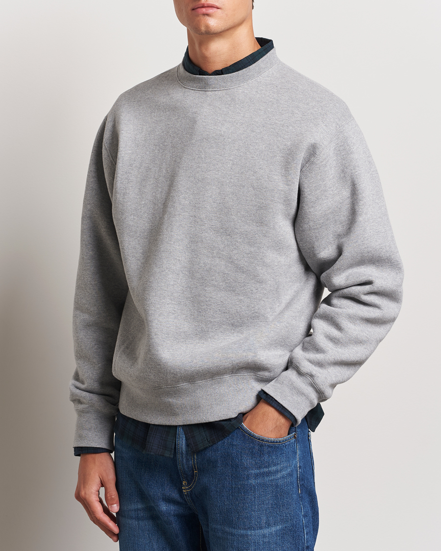 Herre | Trøjer | BEAMS PLUS | Japanese Cotton Sweatshirt Grey
