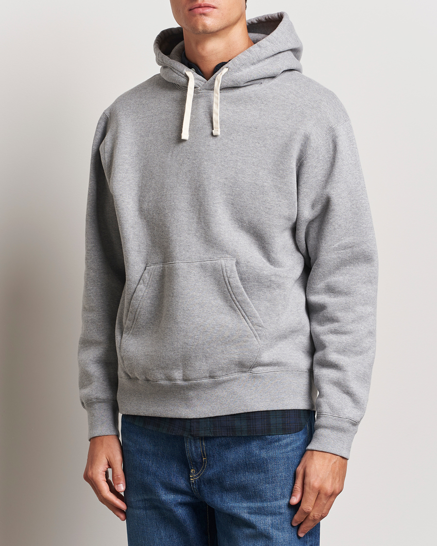 Herre | Trøjer | BEAMS PLUS | Japanese Cotton Hoodie Grey