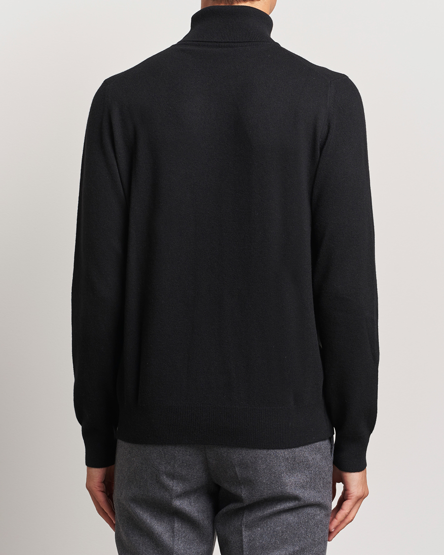 Herre | Trøjer | Gran Sasso | Wool/Cashmere Rollneck Black