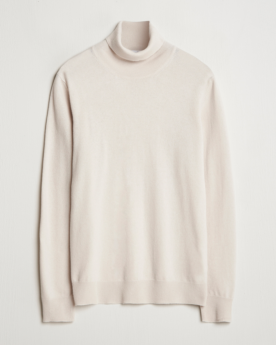 Herre | Trøjer | Gran Sasso | Wool/Cashmere Rollneck Cream
