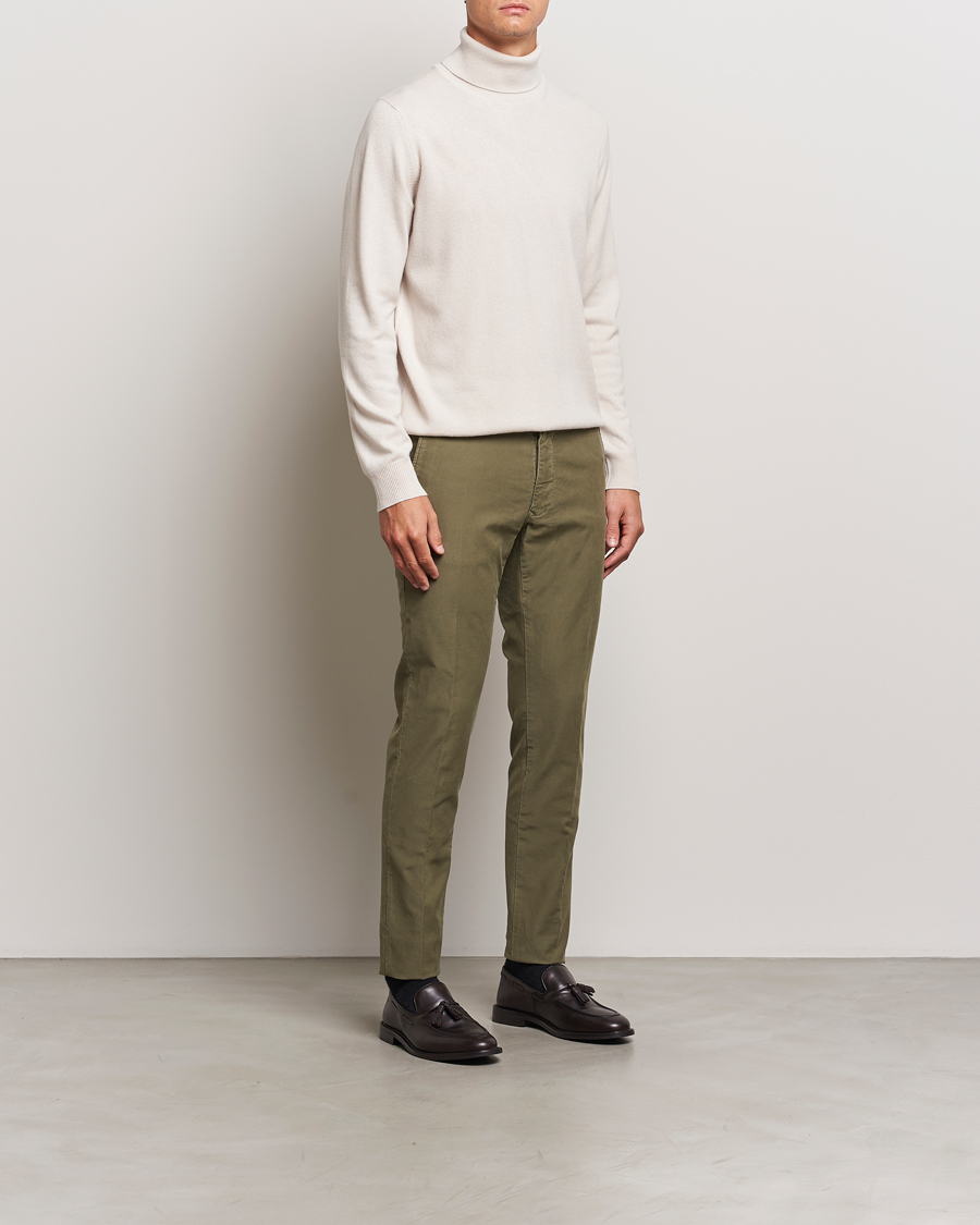 Herre | Trøjer | Gran Sasso | Wool/Cashmere Rollneck Cream