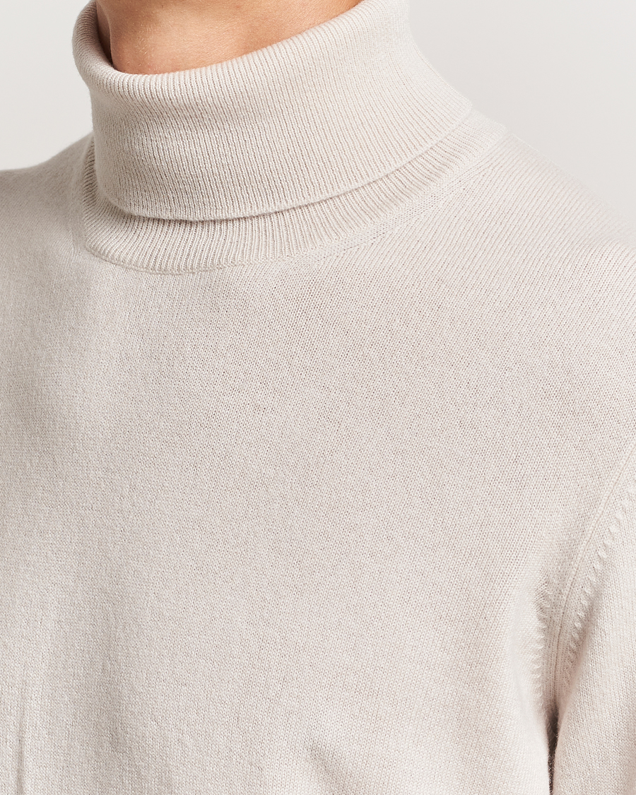 Herre | Trøjer | Gran Sasso | Wool/Cashmere Rollneck Cream