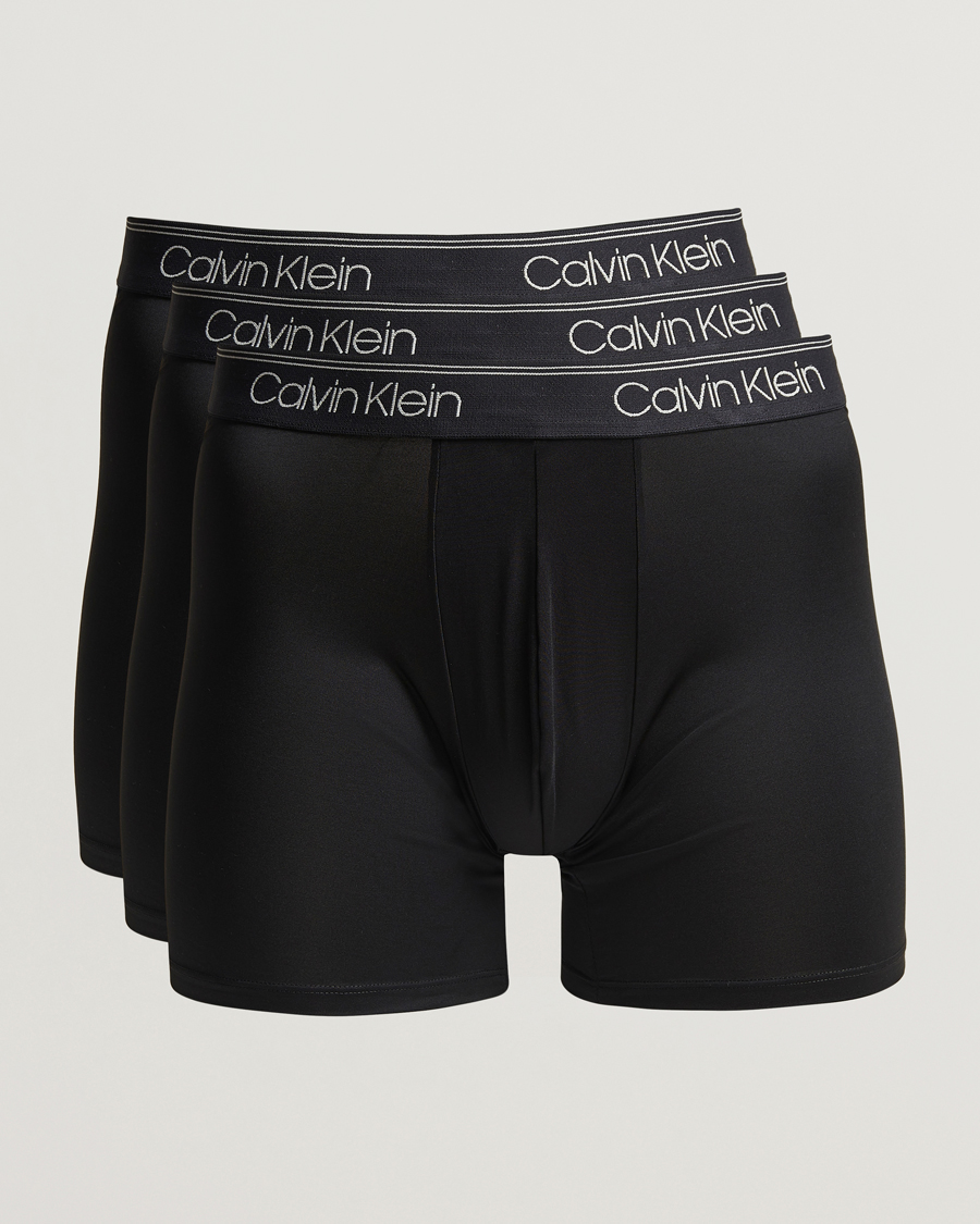 Herre | Undertøj | Calvin Klein | 3-Pack Micro Stretch Boxer Brief Black