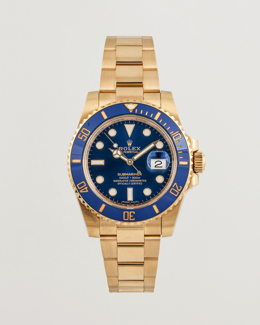 Herre | Rolex Pre-Owned Submariner Date 18K 116618LB Gold | Rolex Pre-Owned | Submariner Date 18K 116618LB Gold