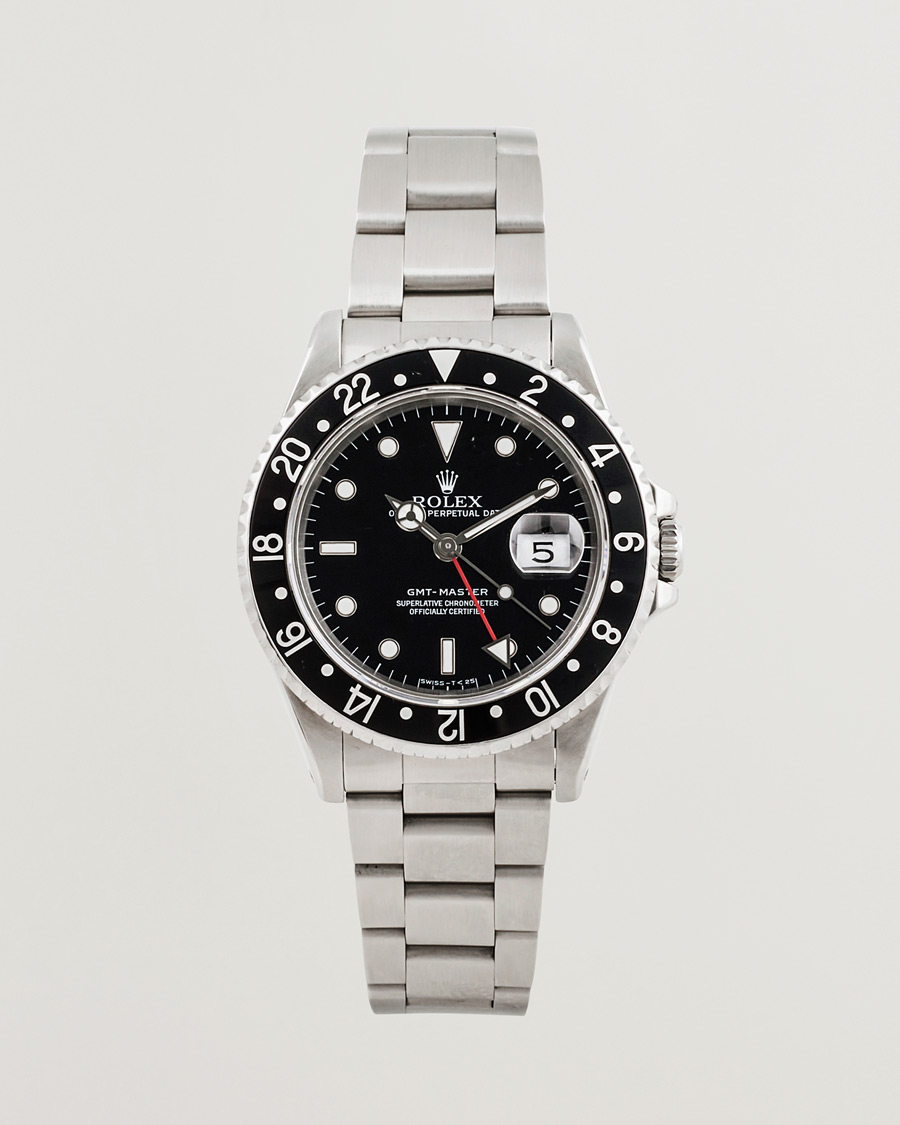 Herre | Rolex Pre-Owned Gmt-Master 16700 Silver | Rolex Pre-Owned | Gmt-Master 16700 Silver