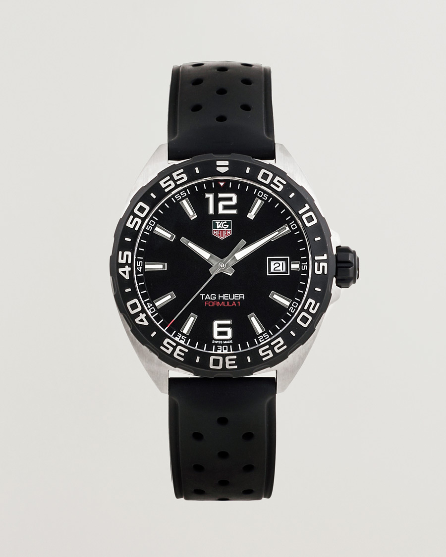 Herre | Tag Heuer Pre-Owned Formula 1 WAZ1110 Silver | Tag Heuer Pre-Owned | Formula 1 WAZ1110 Silver