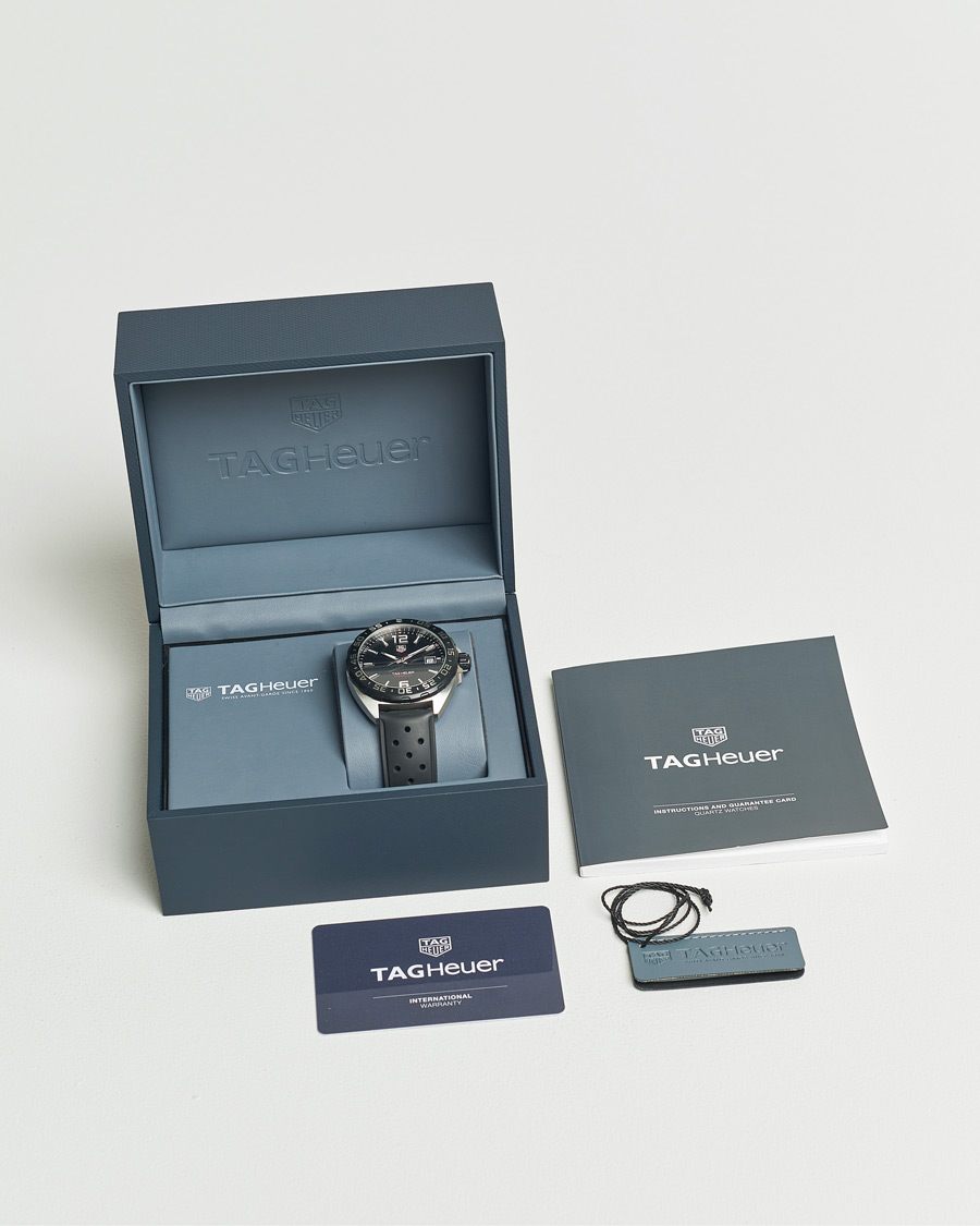 Herre | Tag Heuer Pre-Owned Formula 1 WAZ1110 Silver | Tag Heuer Pre-Owned | Formula 1 WAZ1110 Silver
