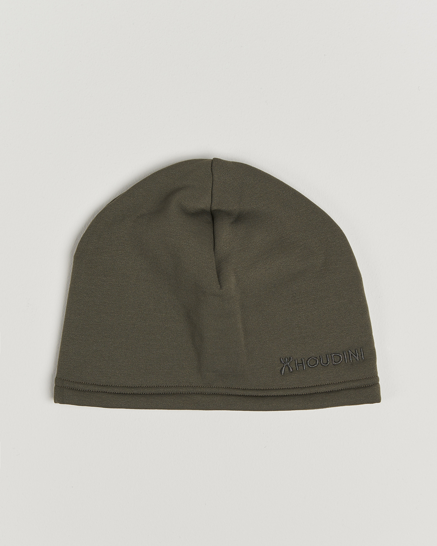 Herre | Houdini Power Fleece Top Hat Baremark Green | Houdini | Power Fleece Top Hat Baremark Green