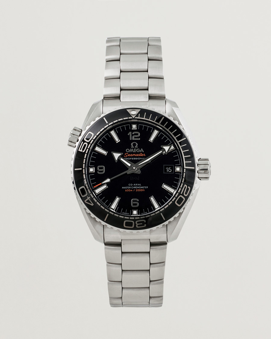 Herre | Omega Pre-Owned Seamaster Planet Ocean Silver | Omega Pre-Owned | Seamaster Planet Ocean Silver