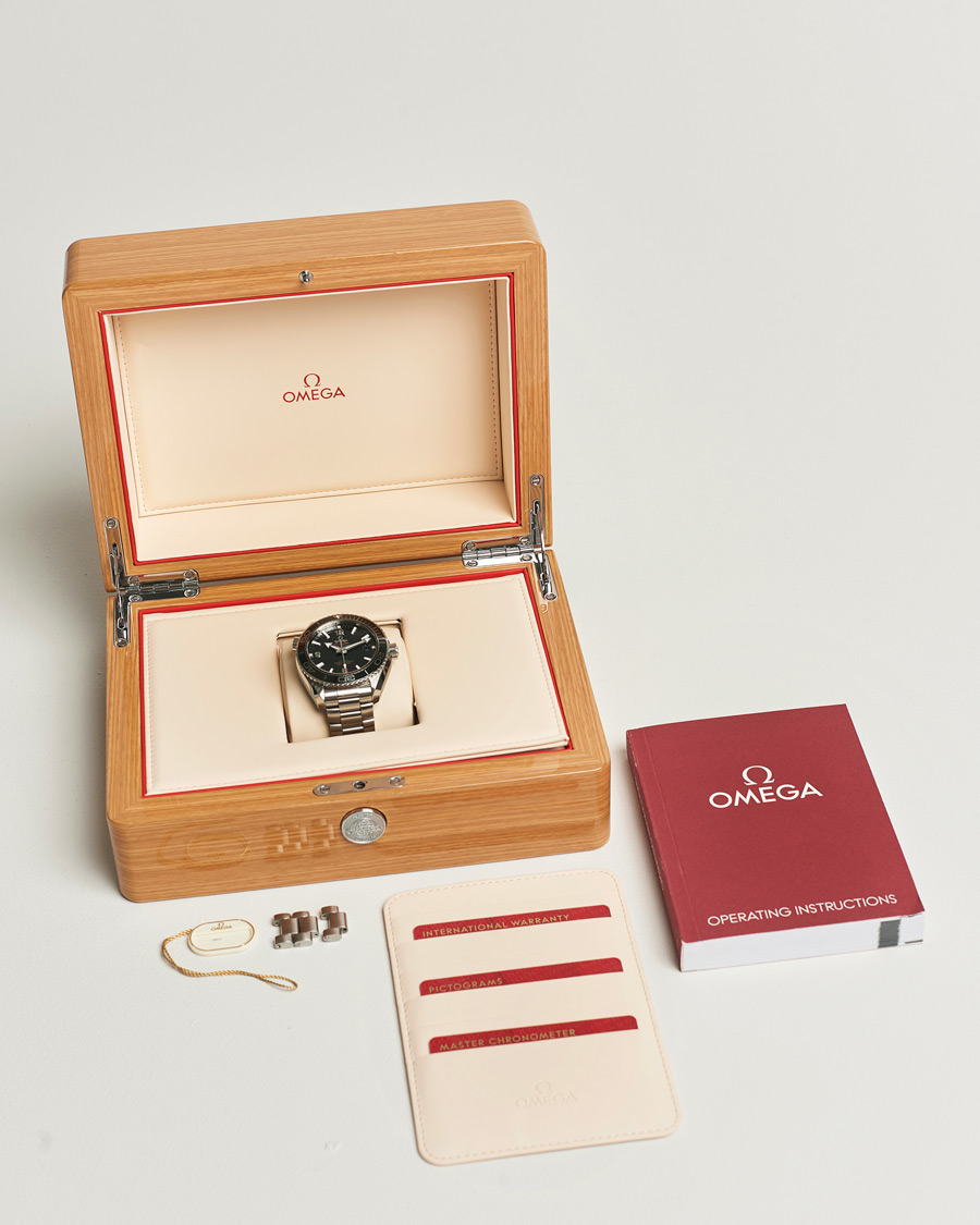 Herre | Omega Pre-Owned Seamaster Planet Ocean Silver | Omega Pre-Owned | Seamaster Planet Ocean Silver